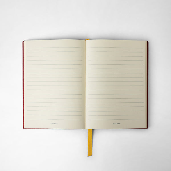 NOTEBOOK IN CACHEMIRE LEATHER