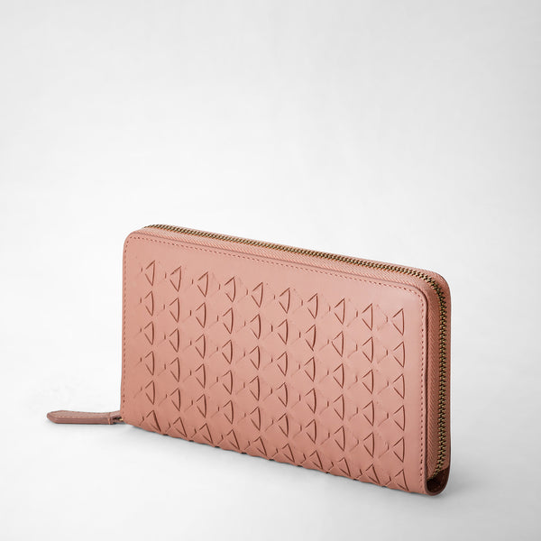 ZIP-AROUND WALLET IN MOSAICO