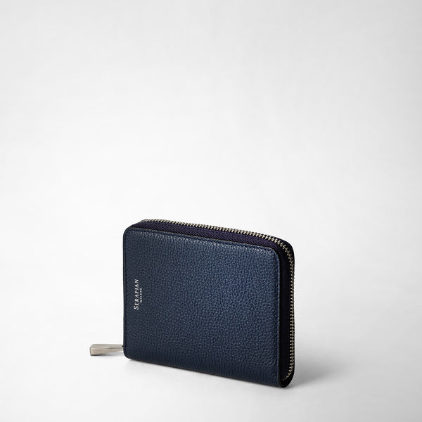 MINI ZIP AROUND WALLET IN RUGIADA LEATHER