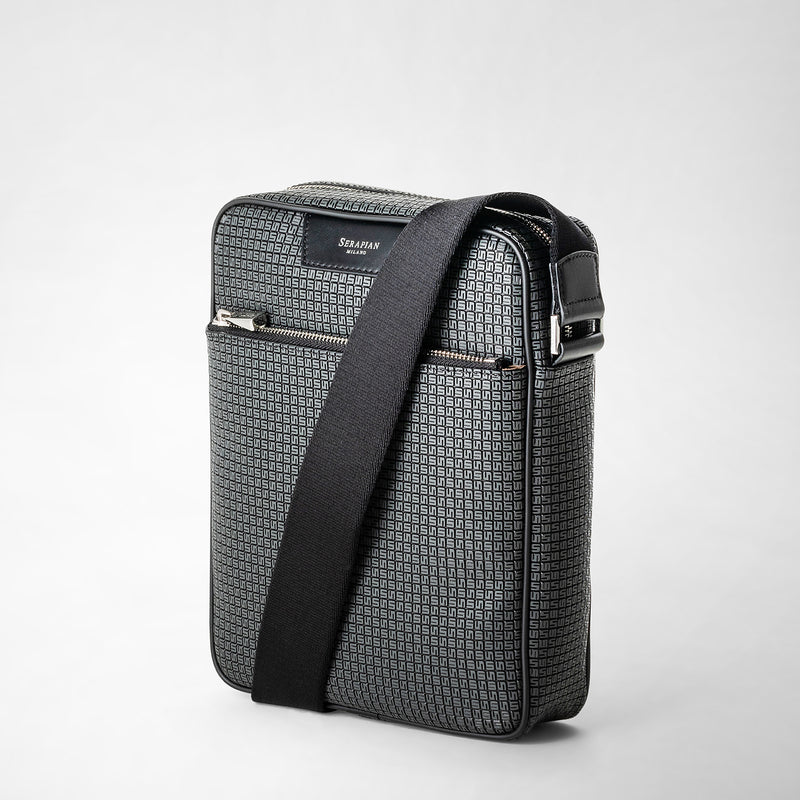 North south messenger in stepan - asphalt gray/black