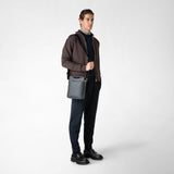 North south messenger in stepan - asphalt gray/black