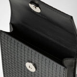 Étui pour téléphone avec lanière en stepan - asphalt gray/black