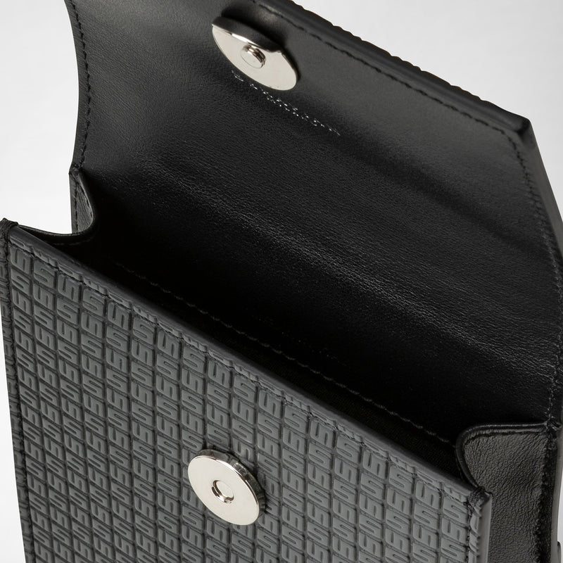 Étui pour téléphone avec lanière en stepan - asphalt gray/black
